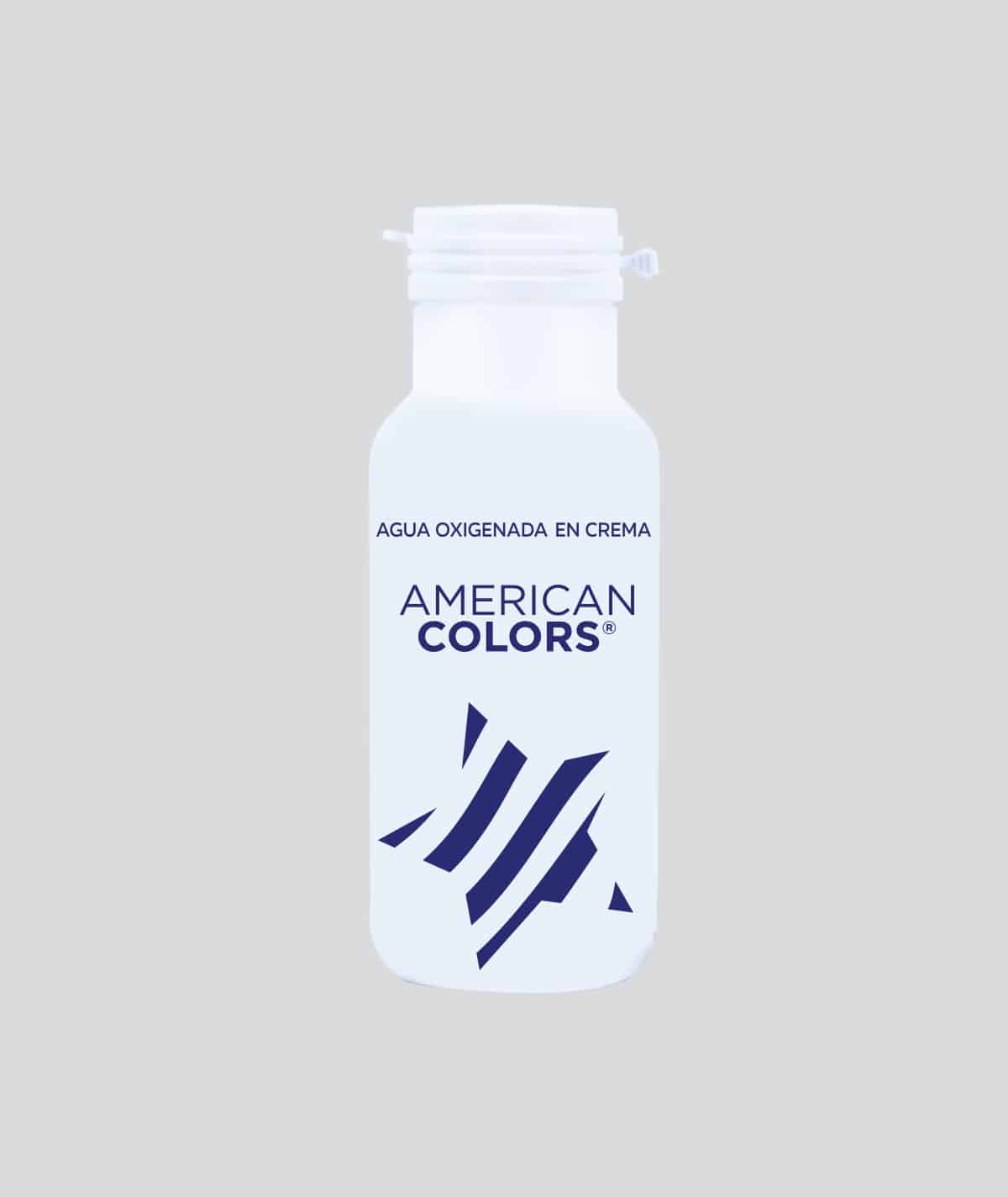 Agua Oxigenada en Crema 60ml - American Colors Tintes para Cabello