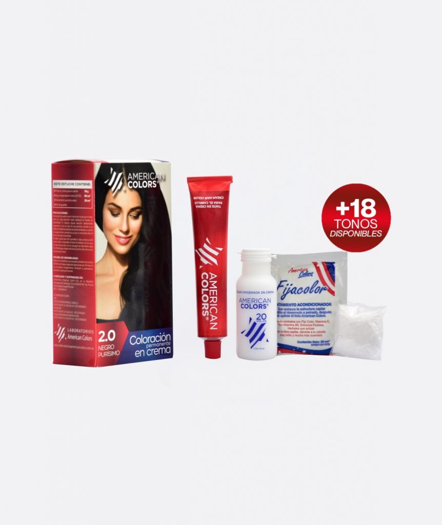Kit de Coloración - American Colors Tintes para Cabello